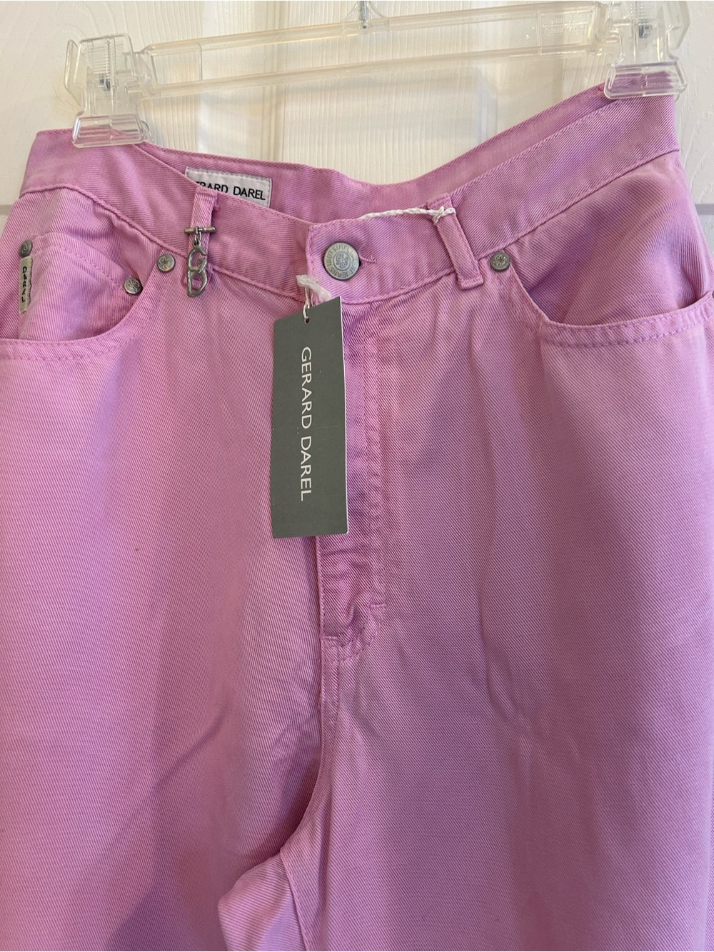 Gerard Darel High-Rise Rose Pink Jeans NWOT